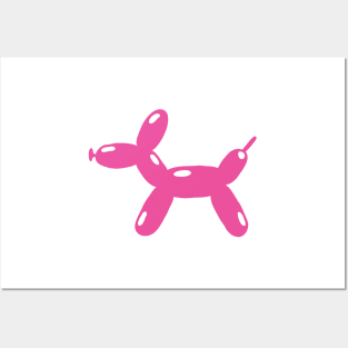 Pink Balloon Dog Posters and Art
